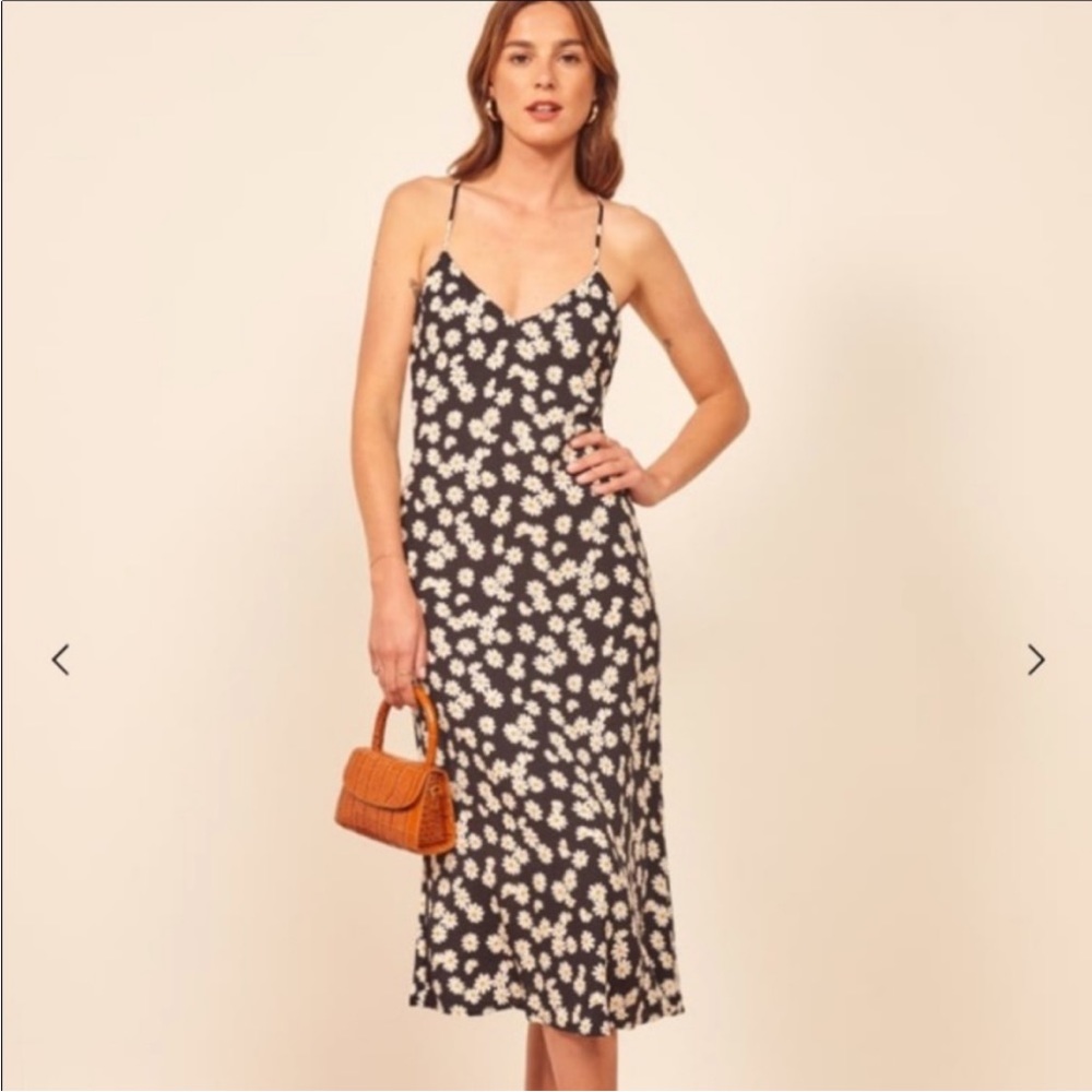 NEW Reformation Kat Dress in Daisy Chain
